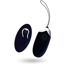 Carregar imagem no visualizador da galeria, Ovo vaginal vibratório - Recarregável - Preto - Flippy egg II - Intense
