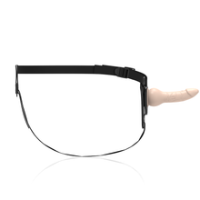 Carregar imagem no visualizador da galeria, Strap-on - Bege - 15,5cm - Silicone strap-on - Fetish Submissive
