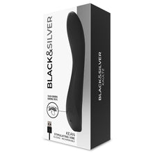 Carregar imagem no visualizador da galeria, Vibrador vaginal e ponto G - Kean - Black&amp;Silver

