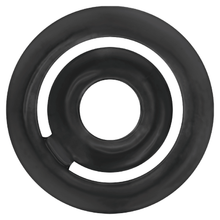 Carregar imagem no visualizador da galeria, Anel duplo para pénis e testículos - Preto - Rings Set For Penis - Addicted Toys
