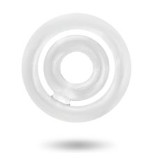 Carregar imagem no visualizador da galeria, Anel duplo para pénis e testículos - Transparente - Rings Set For Penis - Addicted Toys
