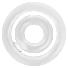 Carregar imagem no visualizador da galeria, Anel duplo para pénis e testículos - Transparente - Rings Set For Penis - Addicted Toys
