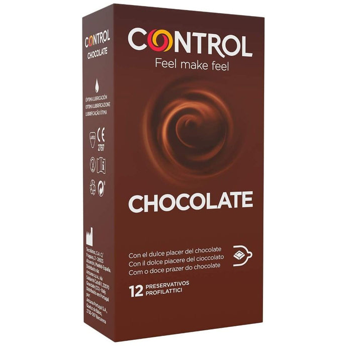 12 Preservativos - Aroma a Chocolate - Control