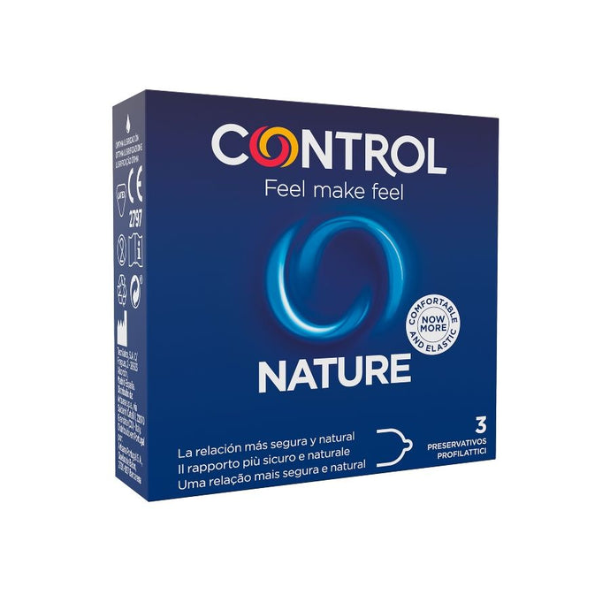3 Preservativos Nature - Control