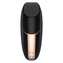 Carregar imagem no visualizador da galeria, Estimulador de clitóris por ondas de pressão + Vibração + APP - Love Triangle - Preto - Satisfyer
