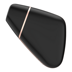 Estimulador de clitóris por ondas de pressão + Vibração + APP - Love Triangle - Preto - Satisfyer