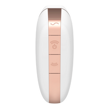 Carregar imagem no visualizador da galeria, Estimulador de clitóris por ondas de pressão + Vibração + APP - Love Triangle - Branco - Satisfyer	

