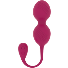 Carregar imagem no visualizador da galeria, Bolas vaginais vibratórias para exercícios de Kegel - Recarregável - Rosa -Nisha - Rithual
