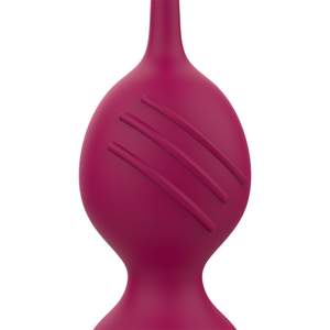 Bolas vaginais vibratórias para exercícios de Kegel - Recarregável - Rosa -Nisha - Rithual