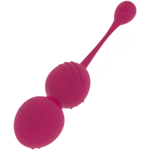 Carregar imagem no visualizador da galeria, Bolas vaginais vibratórias para exercícios de Kegel - Recarregável - Rosa -Nisha - Rithual
