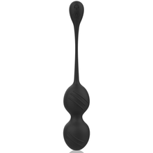 Carregar imagem no visualizador da galeria, Bolas vaginais vibratórias para exercícios de Kegel - Recarregável - Preto - Nisha - Rithual
