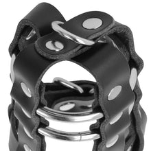Carregar imagem no visualizador da galeria, Jaula de castidade com cadeado - Preto - Darkness Bondage 
