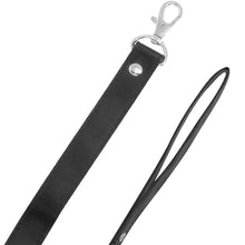 Carregar imagem no visualizador da galeria, Coleira e trela - Black furry collar with leash - Darkness
