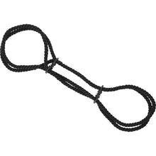 Carregar imagem no visualizador da galeria, Algemas em corda preta - Black rope handcuffs - Darkness
