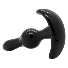 Carregar imagem no visualizador da galeria, Conjunto de 4 plugs anais pretos - Anal plug set 4 pieces - Addicted Toys
