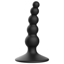 Carregar imagem no visualizador da galeria, Plug anal com 5 bolas - 10cm - Preto - Addicted Toys
