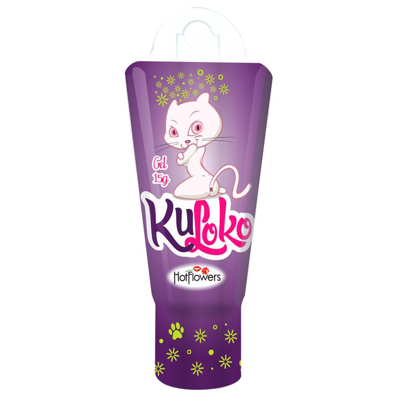 Gel 5 em 1 - Lubrificante, estimulante, dessensibilizante anal, com efeito de vibração e sensação refrescante - 15g - KuLoko - Hotflowers