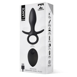 Plug anal com vibração, recarregável e comando sem fios - Lance - Tardenoche