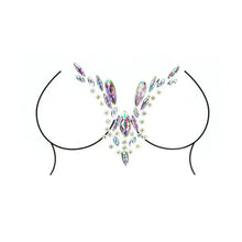 Carregar imagem no visualizador da galeria, Brilhantes adesivos para o corpo - Dazzling deep-v cleavage bling - Le Désir
