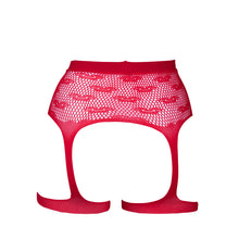 Carregar imagem no visualizador da galeria, Cinto de ligas vermelho - Le Desir
