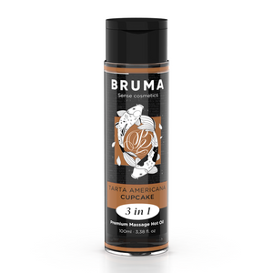 Óleo de Massagem - Efeito de Aquecimento - Cupcake - 100ml - Bruma