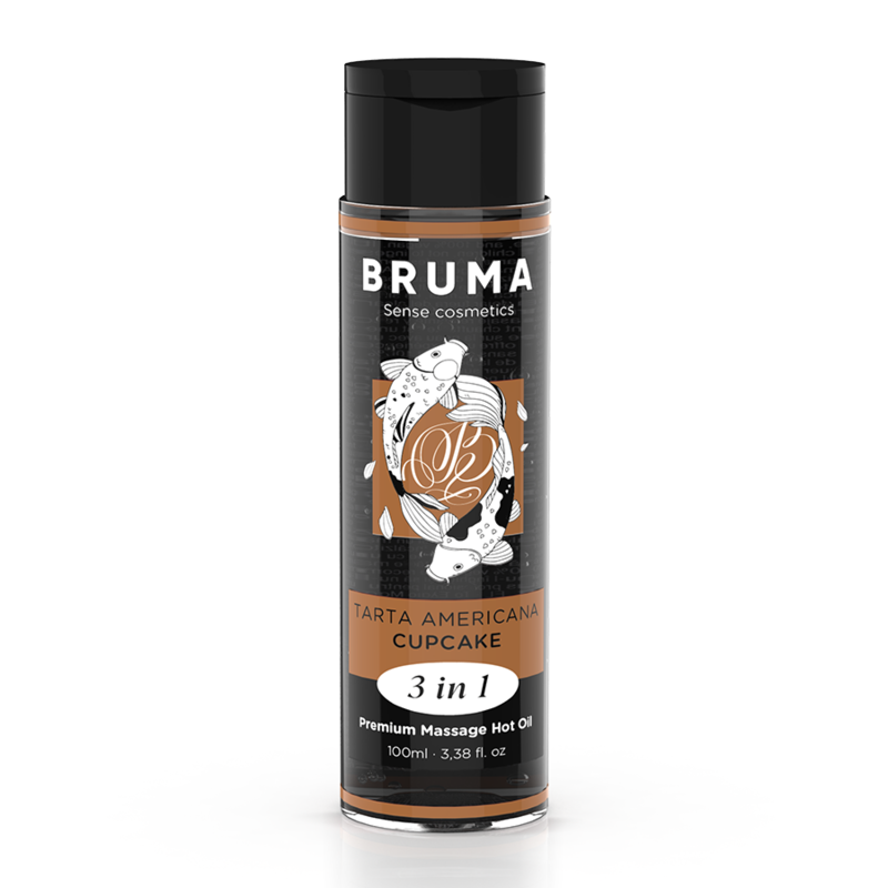 Óleo de Massagem - Efeito de Aquecimento - Cupcake - 100ml - Bruma