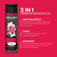 Carregar imagem no visualizador da galeria, Óleo de Massagem - Efeito de Aquecimento - Morango - 100ml - Bruma
