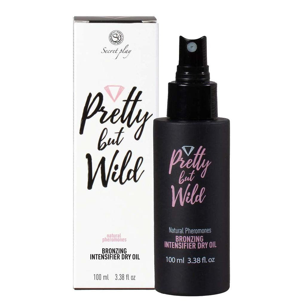 Óleo seco intensificador de bronze com Feromonas - Pretty but Wild - Secret Play