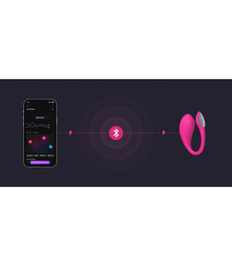 Ovo vibratório recarregável - com App- LUSH 4 - Lovense