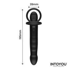 Carregar imagem no visualizador da galeria, Strap-on para dupla penetração com vibração e comando - Magnor - IntoYou

