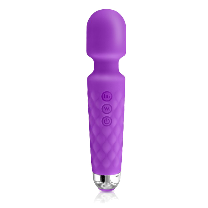 Estimulador/Massajador com 20 Modos de Vibração - Varinha Roxa - Love Wand - Yoba