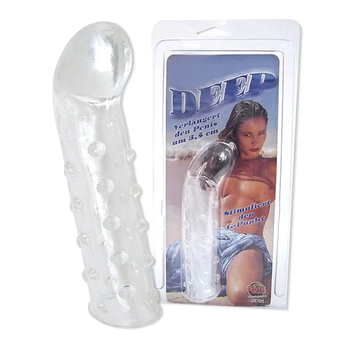 Manga Peniana com pontos estimulantes - 14cm - Deep - You2Toys