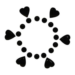 Adesivos com brilhantes para mamilos - Nipple Sticker