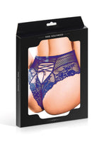 Carregar imagem no visualizador da galeria, Culotte com efeito corpete  - Azul  - Paris Hollywood
