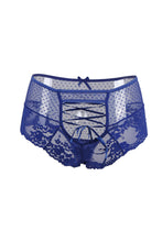 Carregar imagem no visualizador da galeria, Culotte com efeito corpete  - Azul  - Paris Hollywood
