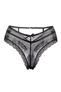 Culotte em renda - Preto - Paris Hollywood