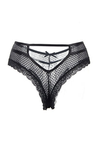 Culotte em renda - Preto - Paris Hollywood