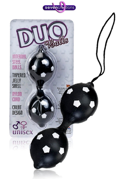 Bolas vaginais - Pretas - Duo Balls