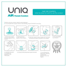 Carregar imagem no visualizador da galeria, Preservativos Femininos - Sem Látex - 3 uni - Uniq Condoms
