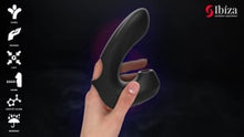 Carregar e reproduzir vídeo no visualizador da galeria, Vibrador de dedo com estimulação do clitóris por ondas de pressão - Finger clit stimulator and vibrator
