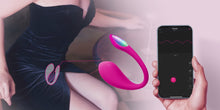 Carregar e reproduzir vídeo no visualizador da Galeria, Ovo vibratório recarregável - com App- LUSH 4 - Lovense
