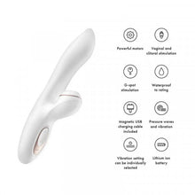 Carregar imagem no visualizador da galeria, Vibrador vaginal e ponto G com ondas de pressão no Clitóris - Pro+ G-Spot - Satisfyer
