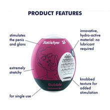 Carregar imagem no visualizador da galeria, Ovo Masturbador - Bubble - Satisfyer
