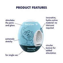 Carregar imagem no visualizador da galeria, Ovo masturbador - Savage - Satisfyer
