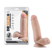 Carregar imagem no visualizador da galeria, Dildo realístico - 17.1cm - Posable 7” - Bege - Dr. Skin
