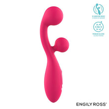 Carregar imagem no visualizador da galeria, Vibrador vaginal e Ponto G com estimulador de clitóris - Rollie - Double ball vibrator - 17.5 cm - Engily Ross
