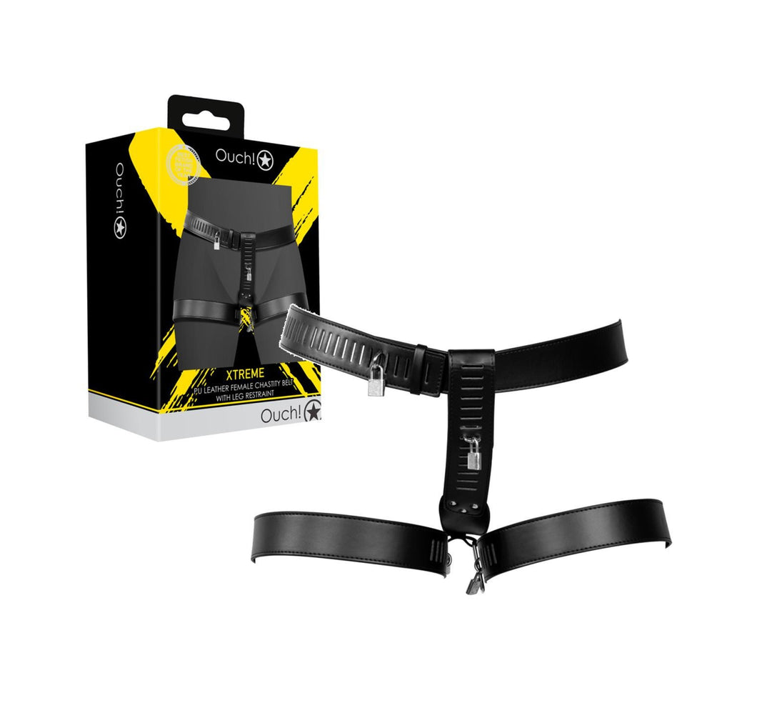 Cinto de castidade feminino com cadeado - Ouch!