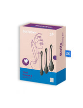 Carregar imagem no visualizador da galeria, Conjunto de 3 bolas vaginais para exercícios pélvicos- Yoni Power 2 - Satisfyer
