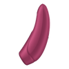 Estimulador de clitóris por ondas de pressão com APP - Curvy 1 - Bordô - Satisfyer