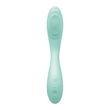 Carregar imagem no visualizador da galeria, Vibrador com estimualção ponto G - Verde menta - Rrrolling Pleasure - Satisfyer
